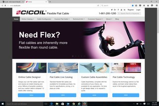 New Cicoil Flat Cables Website