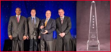 Cicoil's Prestigious 5-Star Supplier Excellence Award from Raytheon